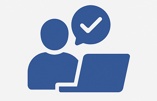 Icône Conseil informatique et accompagnement personnalisé